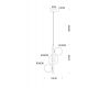 Подвесной светильник Arte Lamp Gemini A2243SP-3BK