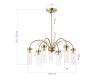 Люстра на штанге ST Luce Люминера SL1401.303.06