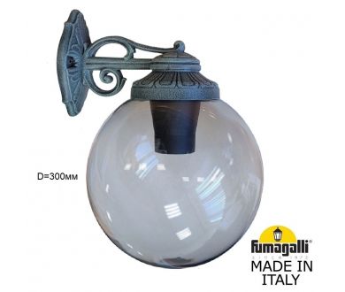 Купить Уличный настенный светильник Fumagalli Globe 300 G30.131.000.VZF1RDN Уличный настенный светильник Fumagalli Globe 300 G30.131.000.VZF1RDN