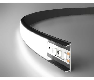 Купить Алюминиевый накладной профиль Ambrella Light Alum Profile GP1600BK Алюминиевый накладной профиль Ambrella Light Alum Profile GP1600BK