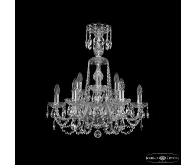 Купить Подвесная люстра Bohemia Ivele Crystal 1402/6+3/195/XL-64 Ni Подвесная люстра Bohemia Ivele Crystal 1402/6+3/195/XL-64 Ni