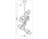 Подвесной светильник Maytoni Coctail time MOD325PL-06G1