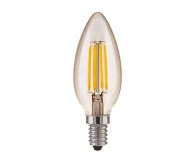 Купить Лампа светодиодная филаментная Elektrostandard E14 7W 3300K прозрачная 4690389062889 Лампа светодиодная филаментная Elektrostandard E14 7W 3300K прозрачная 4690389062889