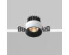 Встраиваемый светильник Maytoni Technical Downlight Round DL058-7W3K-TRS-B