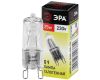 Лампа галогенная Эра G9 25W 3000K G9-JCD-25-230V-CL C0027376