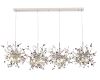 Подвесная люстра Crystal Lux GARDEN SP3х4 L1600 CHROME