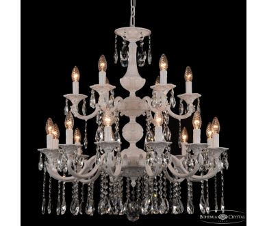 Купить Подвесная люстра Bohemia Ivele Crystal AL78101/12+6/250/2D A WG Подвесная люстра Bohemia Ivele Crystal AL78101/12+6/250/2D A WG