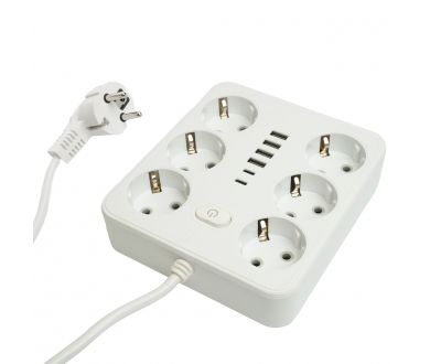 Купить Удлинитель Stekker Home plus HM09-66-02 49982 Удлинитель Stekker Home plus HM09-66-02 49982