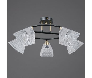 Купить Потолочная люстра Illumico IL0850-5CSQ-25BKAB ELITE Потолочная люстра Illumico IL0850-5CSQ-25BKAB ELITE