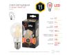 Лампа светодиодная Эра E27 11W 2700K F-LED A60-11W-827-E27 Б0035025