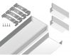 Алюминиевый накладной профиль Ambrella Light Alum Profile GP1700WH