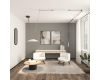 Трековый однофазный светильник Denkirs Belty linear DK5574-WH