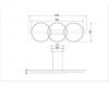 Подвесная люстра Arte Lamp Fluido A3913SP-24BK