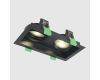 Встраиваемый светильник Crystal Lux CLT 068C2 BL