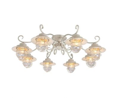 Купить Потолочная люстра Arte Lamp 6 A4579PL-8WG Потолочная люстра Arte Lamp 6 A4579PL-8WG