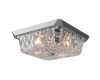 Потолочный светильник Crystal Lux DAMIAN PL4 NICKEL