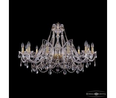 Купить Подвесная люстра Bohemia Ivele Crystal 1411/12/360 G Подвесная люстра Bohemia Ivele Crystal 1411/12/360 G