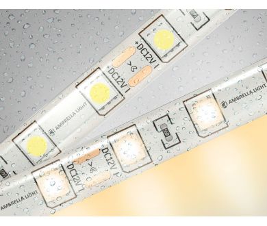 Купить Светодиодная лента Ambrella Light LED Strip 12В 5050 14,4Вт/м 3000K 5м IP65 GS2101 Светодиодная лента Ambrella Light LED Strip 12В 5050 14,4Вт/м 3000K 5м IP65 GS2101