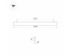 Линейный светильник Arlight Lineair Flat 031530