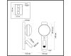 Настенный светильник Odeon Light Hightech Albergo 7163/9WL