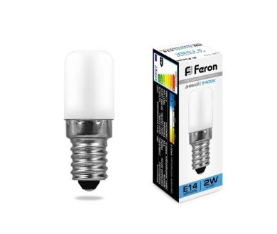 Купить Лампа светодиодная Feron E14 2W 6400K Цилиндр Матовая LB-10 25988 Лампа светодиодная Feron E14 2W 6400K Цилиндр Матовая LB-10 25988