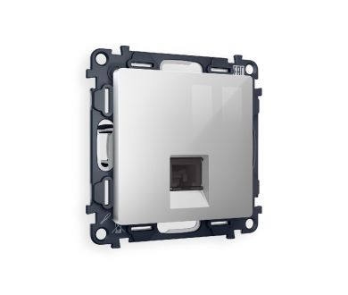 Купить Комплект механизма телефонной розетки RJ-11(4P4C) со шторкой Ambrella Volt Alfa MA412030 Комплект механизма телефонной розетки RJ-11(4P4C) со шторкой Ambrella Volt Alfa MA412030