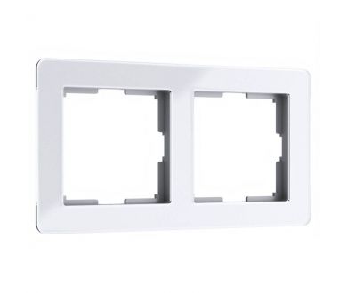 Купить Рамка на 2 поста Werkel Acrylic белый 4690389184840 W0022701 Рамка на 2 поста Werkel Acrylic белый 4690389184840 W0022701