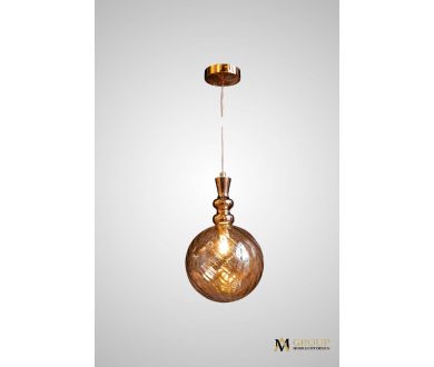 Купить Подвесной светильник AM Group AM354-D200 AMBER Подвесной светильник AM Group AM354-D200 AMBER