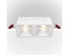 Встраиваемый светильник Maytoni Technical Alfa LED DL043-02-15W4K-SQ-W