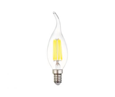 Купить Филаментная cветодиодная лампа Ambrella Light Filament C37L E14 6W 3000K 202214 Филаментная cветодиодная лампа Ambrella Light Filament C37L E14 6W 3000K 202214