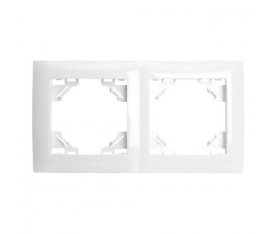 Купить Рамка двухместная Stekker PFR00-9012-01 Эрна Элегант 49630 Рамка двухместная Stekker PFR00-9012-01 Эрна Элегант 49630