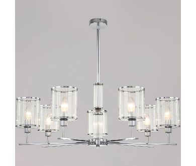Купить Люстра на штанге Illumico IL1183-8C-79 CR KOPNINI Люстра на штанге Illumico IL1183-8C-79 CR KOPNINI