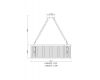 Подвесная люстра Arte Lamp Anetta A1065SP-12PB