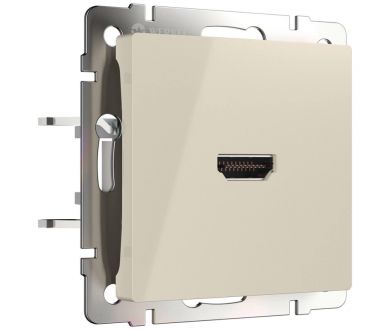 Купить Розетка HDMI Werkel слоновая кость W1186003 4690389155871 a051487 Розетка HDMI Werkel слоновая кость W1186003 4690389155871 a051487