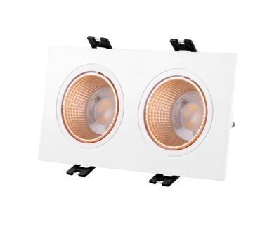 Купить Встраиваемый светильник Denkirs Dk3022 DK3072-WBR Встраиваемый светильник Denkirs Dk3022 DK3072-WBR