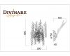 Настенный светильник Divinare Salice 3135/26 AP-2
