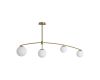 Люстра на штанге Freya Hanger FR5443CL-04BS