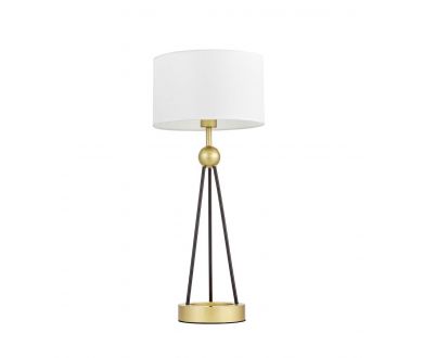 Купить Настольная лампа Lumina Deco Belforte LDT 5527 GD+WT Настольная лампа Lumina Deco Belforte LDT 5527 GD+WT