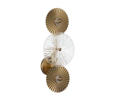 Купить Бра Indigo Miele 12021/A/1W Brass V000022 Бра Indigo Miele 12021/A/1W Brass V000022