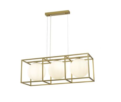 Купить Подвесная люстра iLamp Golden P2484-3 GD Подвесная люстра iLamp Golden P2484-3 GD