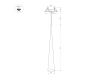 Подвесной светильник Arlight SP-STIRIA-L400-R57-5W Warm3000 054462