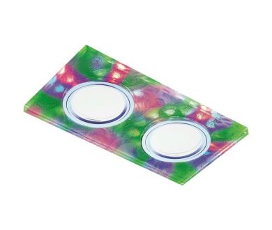 Купить Встраиваемый светодиодный светильник Ambrella Light Led S234/2 W/CH/M Встраиваемый светодиодный светильник Ambrella Light Led S234/2 W/CH/M
