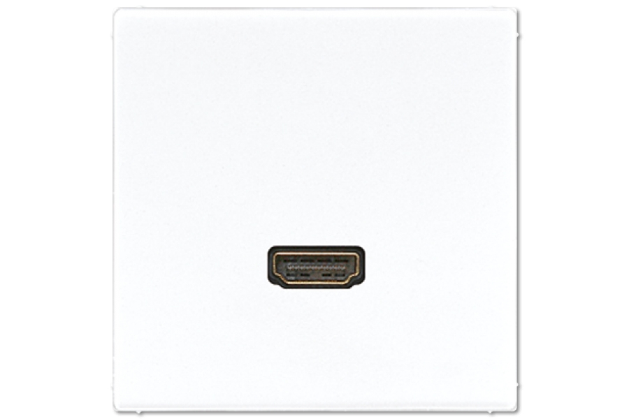 Розетка HDMI Jung MALS1112WW