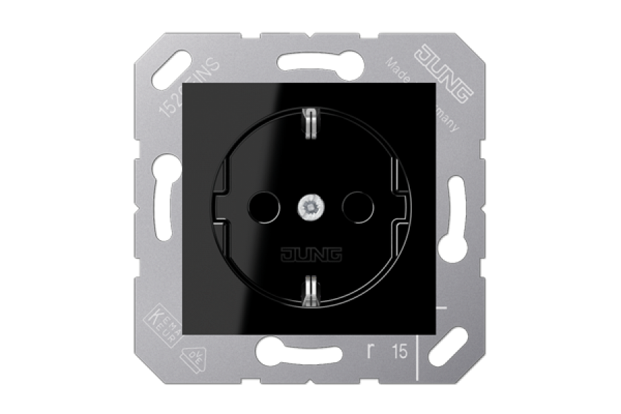 Розетка Schuko Jung CD5120BFSW