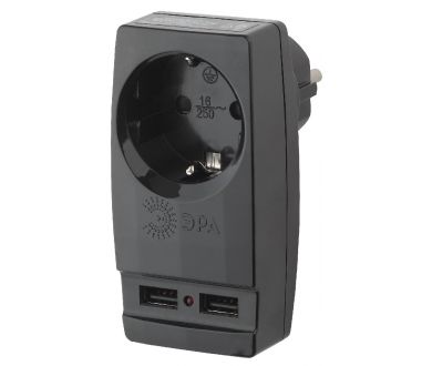 Купить Разветвитель электрический Эра SP-1e-USB-B Б0026333 Разветвитель электрический Эра SP-1e-USB-B Б0026333