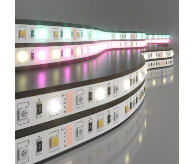 Купить Светодиодная лента Elektrostandard 24V 14,4W 60Led 5050+5050 IP20 MIX RGB/дневной белый, 5м 4690389172267 Светодиодная лента Elektrostandard 24V 14,4W 60Led 5050+5050 IP20 MIX RGB/дневной белый, 5м 4690389172267