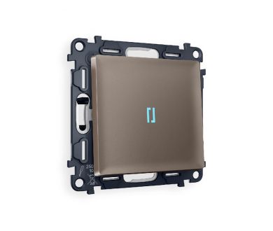 Купить Комплект механизма 1-кл выключателя с подсветкой Ambrella Volt Alfa MA632020 Комплект механизма 1-кл выключателя с подсветкой Ambrella Volt Alfa MA632020
