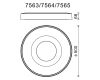 Потолочный светильник Mantra Coin 7565