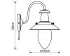 Бра Arte Lamp Fisherman A5518AP-1AB