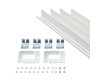 Рамка для встраиваемой установки панелей Arlight BX3012 White 027833